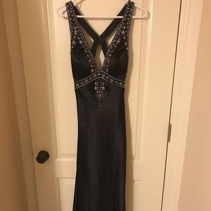 Black formal gown
